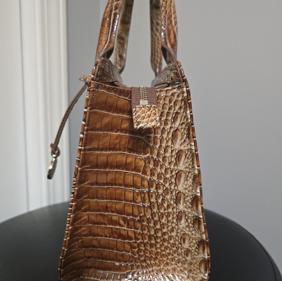 NEW Brahmin Cami Melbourne Leather Satchel - Picture 3 of 13